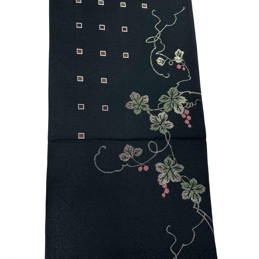 専用帯6050 ●高級 正絹 紅型 両面全通 リバーシブル 袋帯 松竹梅