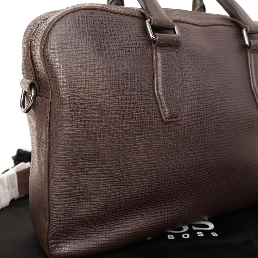 中古美品 ヒューゴボス BOSS ビジネスバッグ ショルダーバッグ トートバッグ