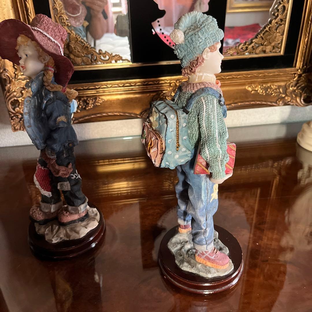 【更に値下げしました】MRHフィギュリン人形2点セット