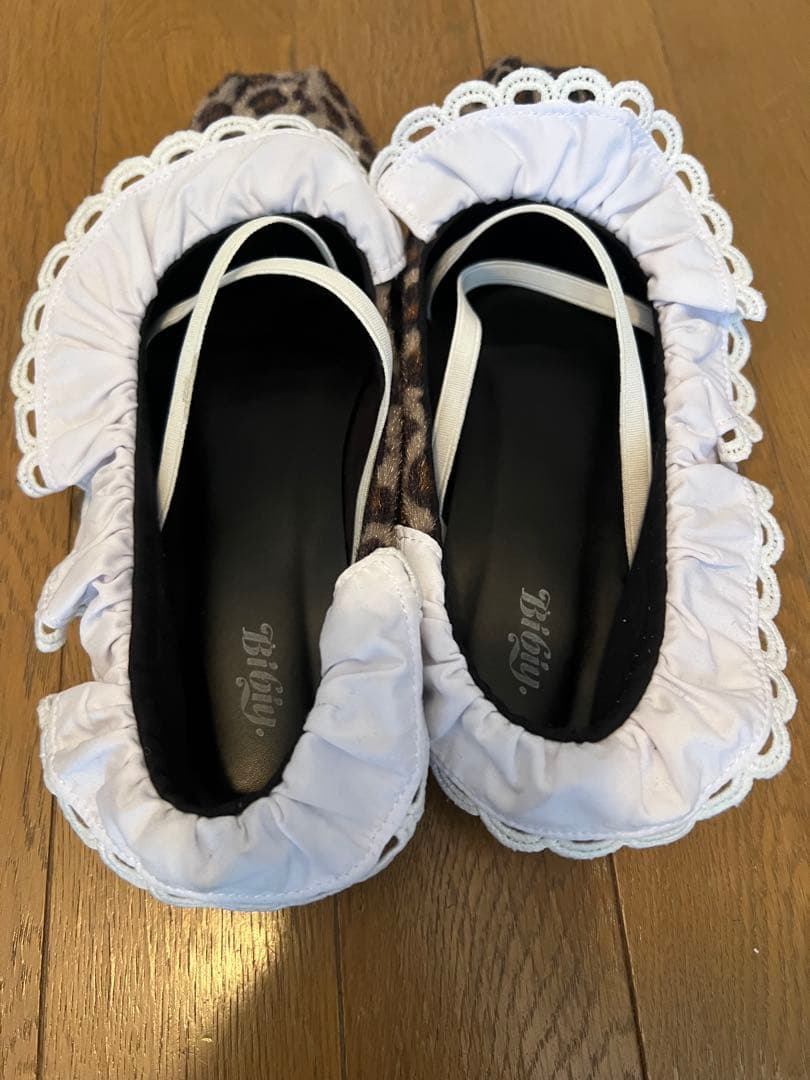 【正規品】Bibiy B. LACE BALLERINAS LEOPARD