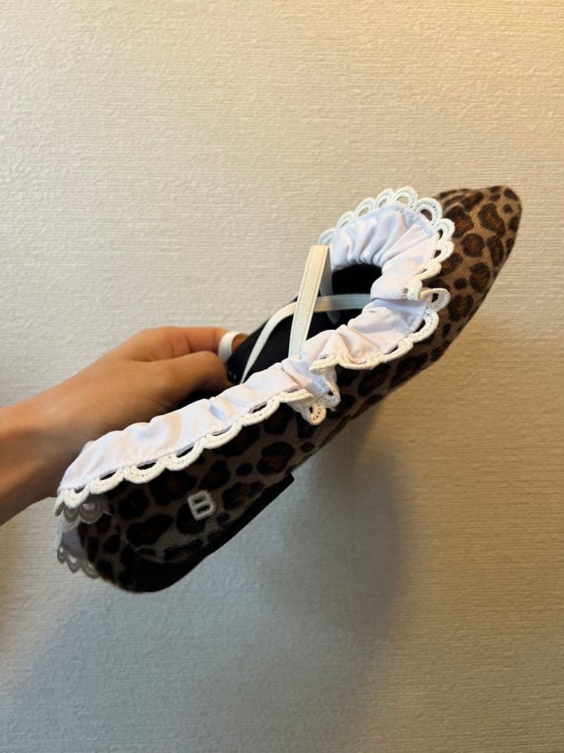 【正規品】Bibiy B. LACE BALLERINAS LEOPARD