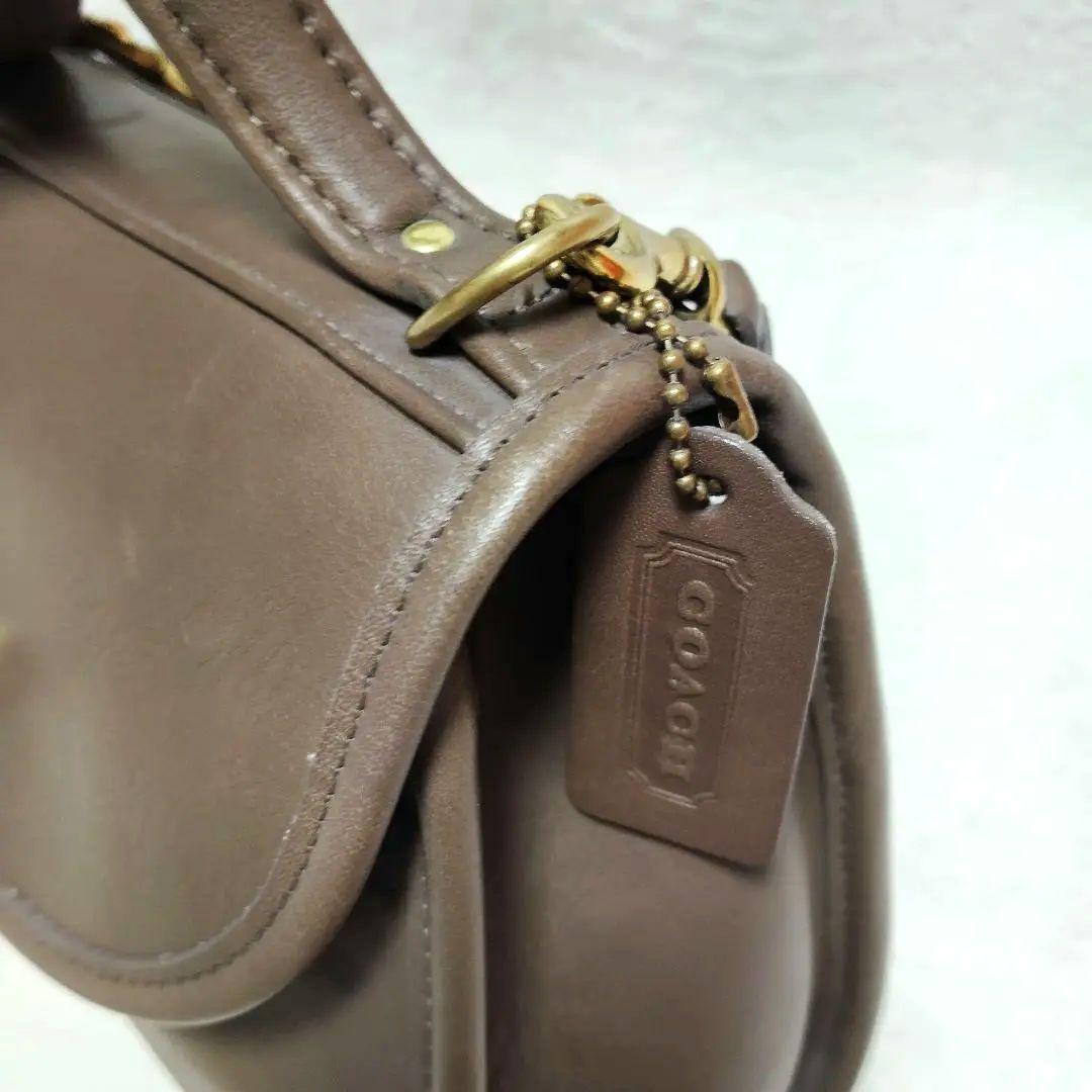 オールドコーチ　ショルダーバッグ　2way　ターンロック　USA製　希少カラー