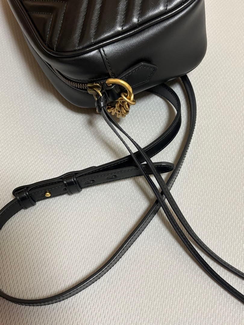 【ＭＯＭ*さま専用】GUCCI GGマーモント ショルダーバック