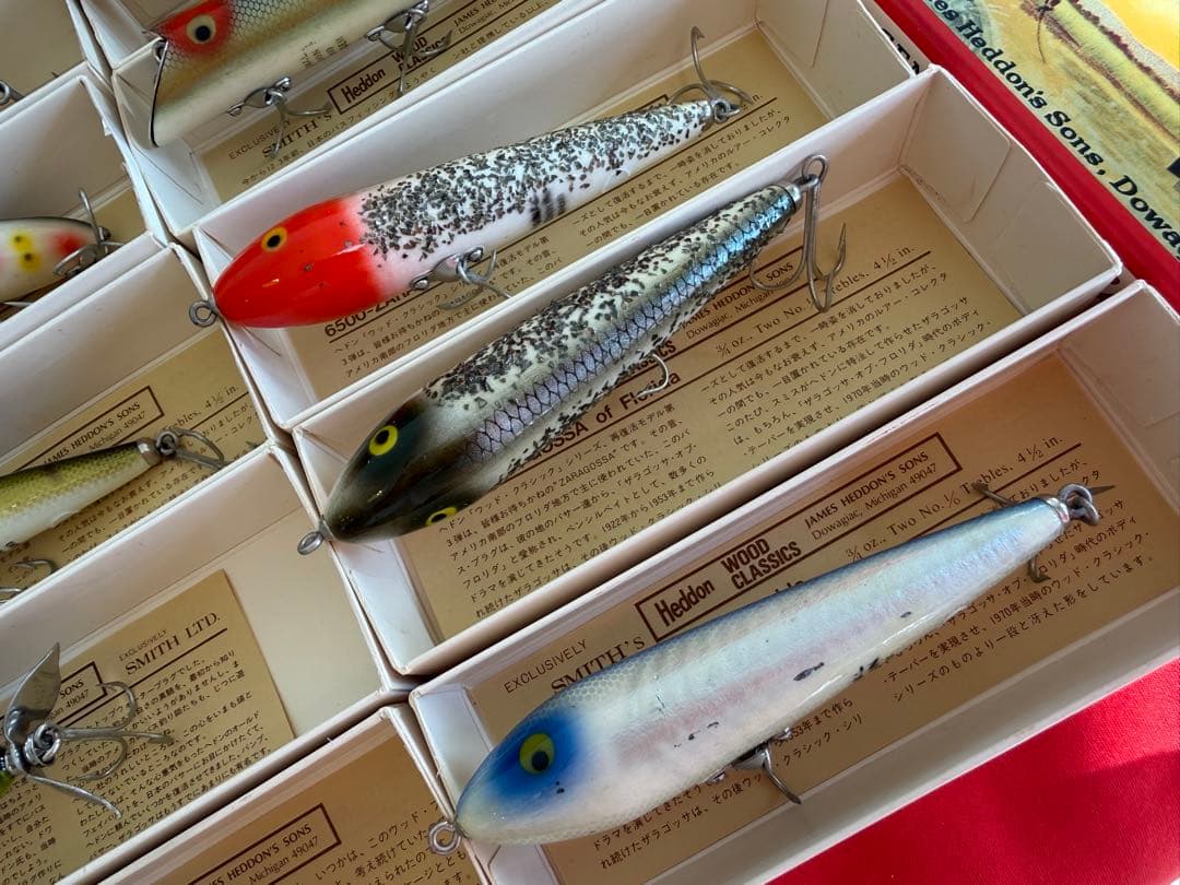 ニ*ん様 オールドヘドン ★☆ スミス ウッド ヘドン HEDDON ルアー 釣