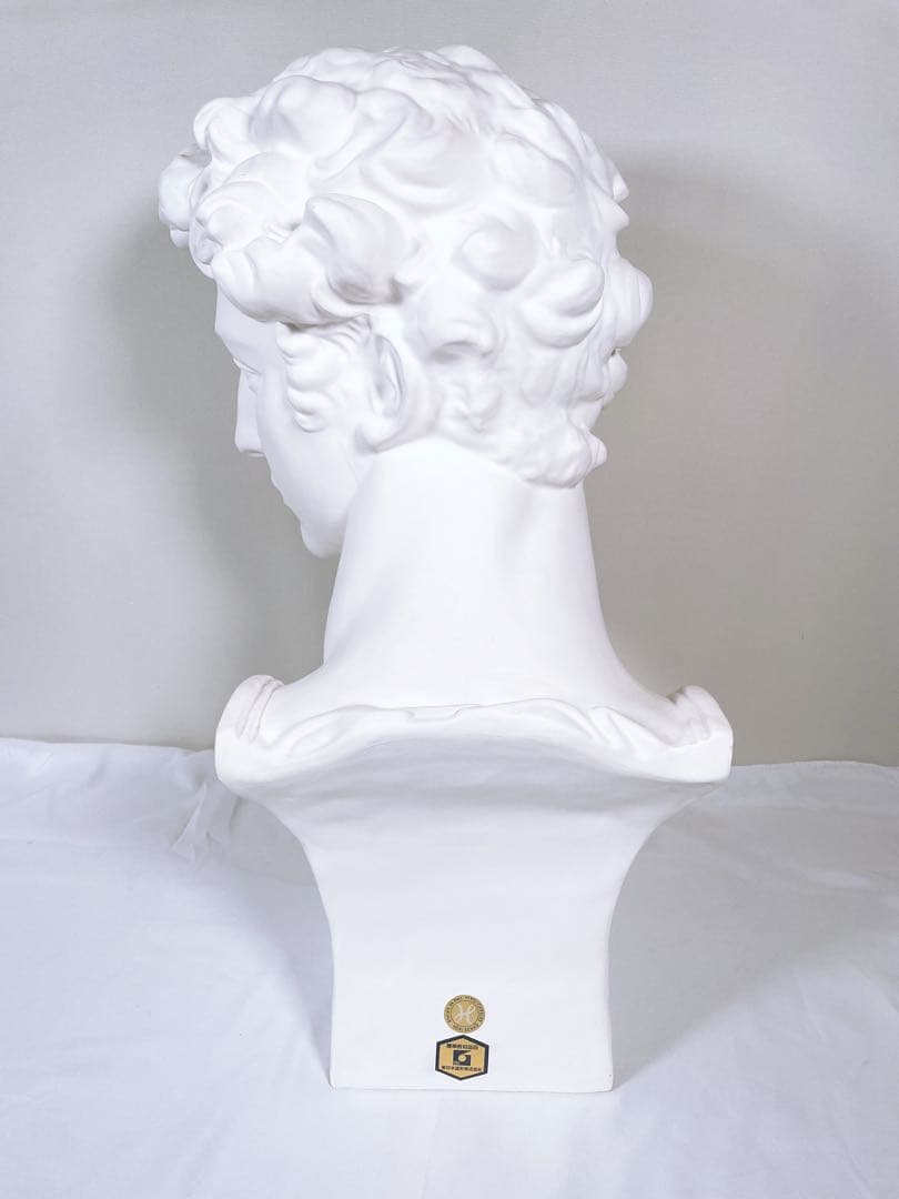 【良品】 石膏像 メディチ 胸像 顔 美術 スケッチ インテリア