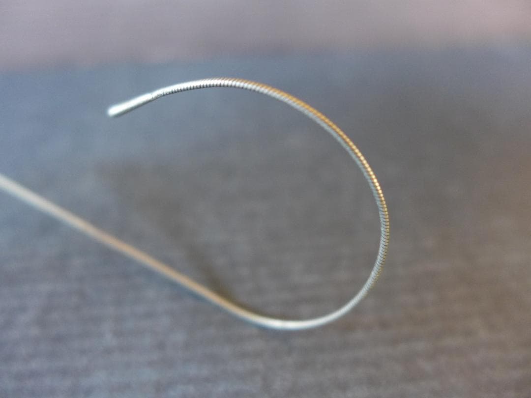 時代物　アンティークメガネ　金属フレーム　楕円形状眼鏡　軍人メガネ？　レトロ