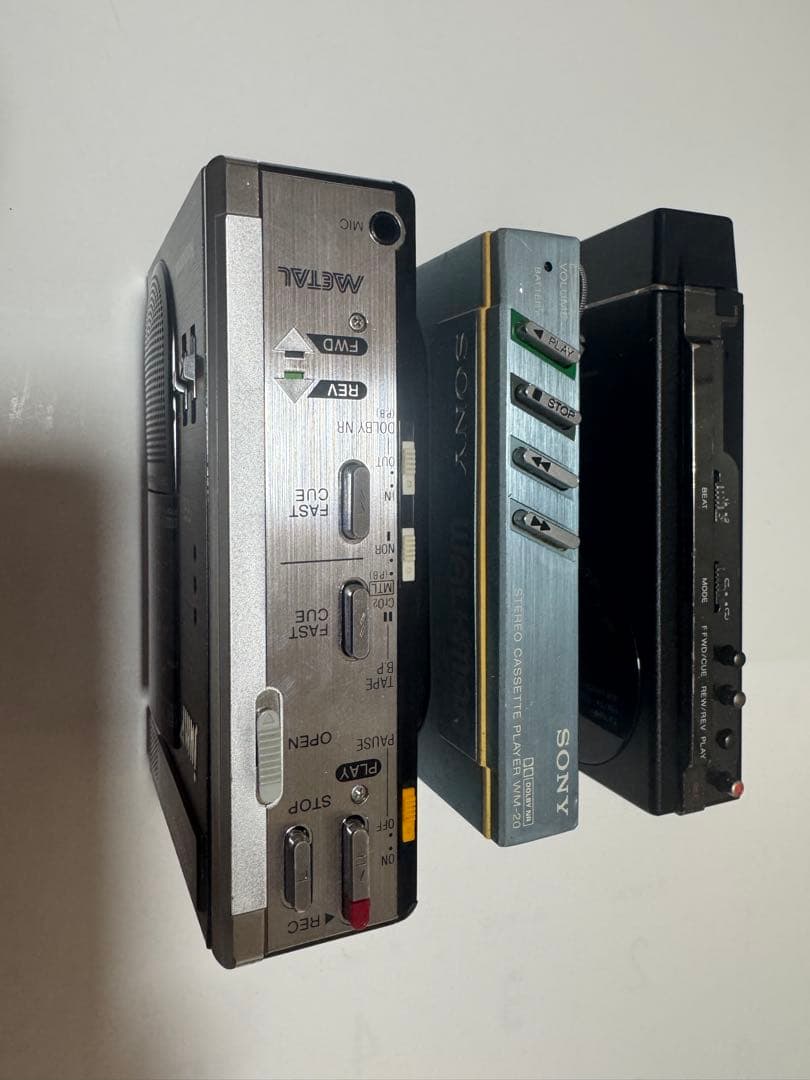 SANYO JJ-R4 SONY WM-20 等カセットプレーヤー