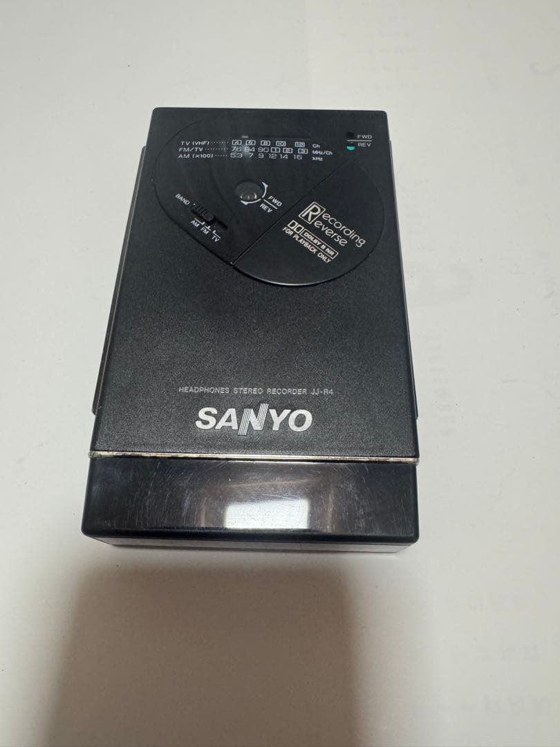 SANYO JJ-R4 SONY WM-20 等カセットプレーヤー