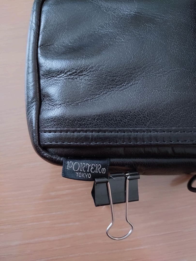 【美品革製】PORTER ミニショルダーバッグ（ウェストバック兼用）