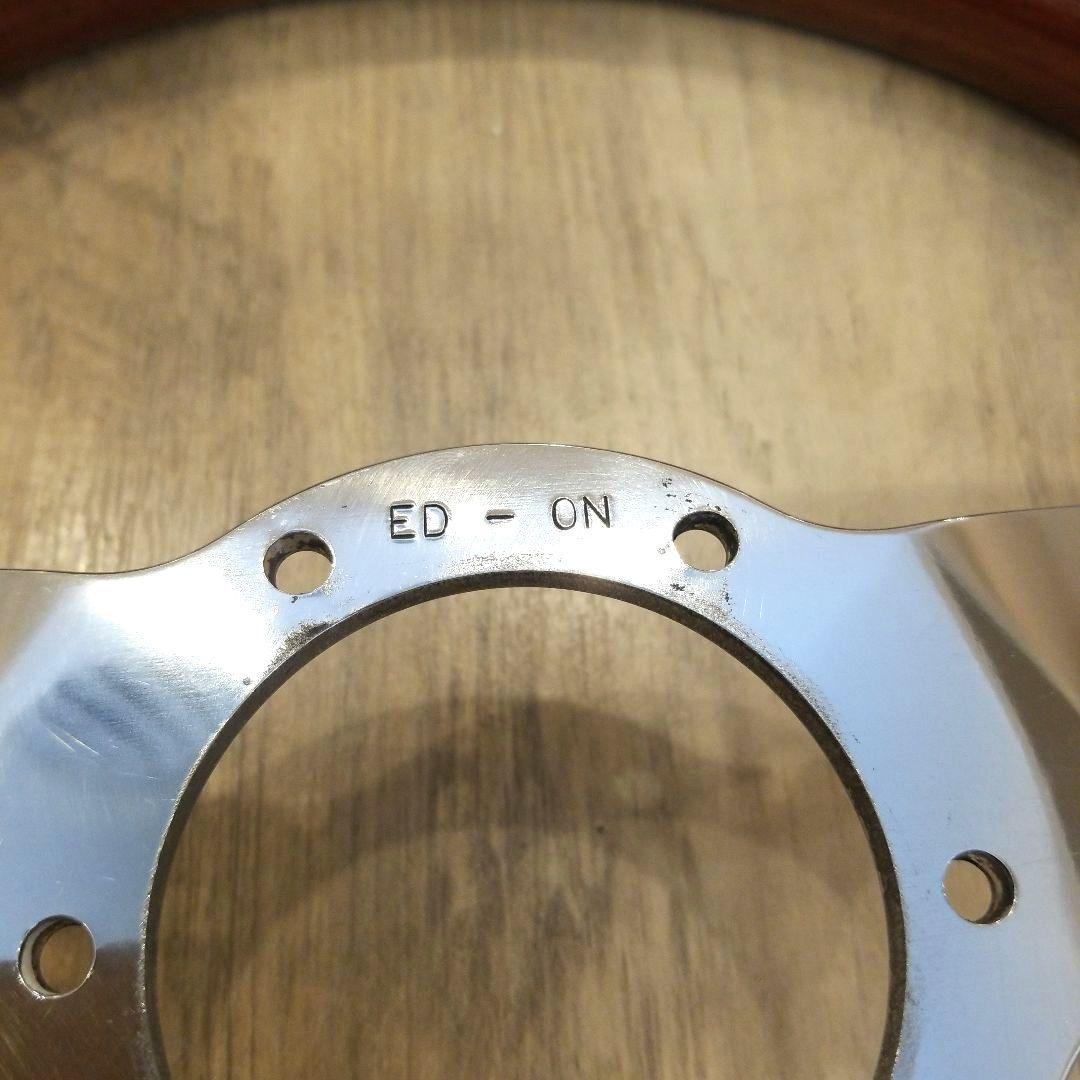 【美品】NARDI★ナルディクラシックウッドポリッシュステアリング/当時物33Φ