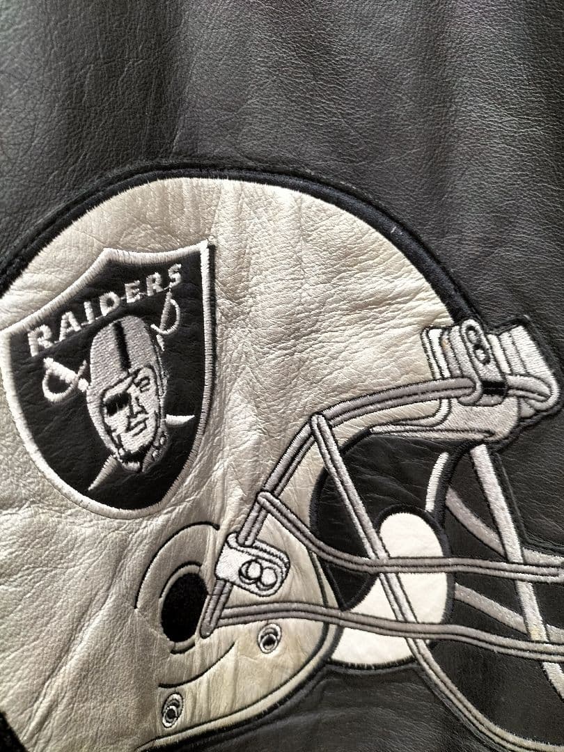 【超希少モデル】カールバンクス　レイダース刺繍　レザージャケットXL