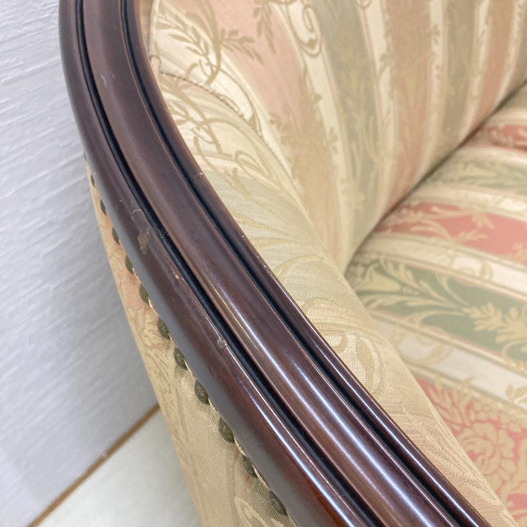 【マルニ】ケントコート KENT COURT　２人掛けソファ　鋲打ち　クラシック