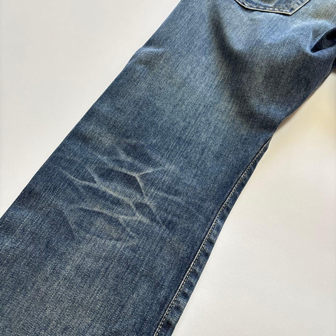 ヒステリックグラマー　ビンテージ加工　スタッズ　デニムパンツ