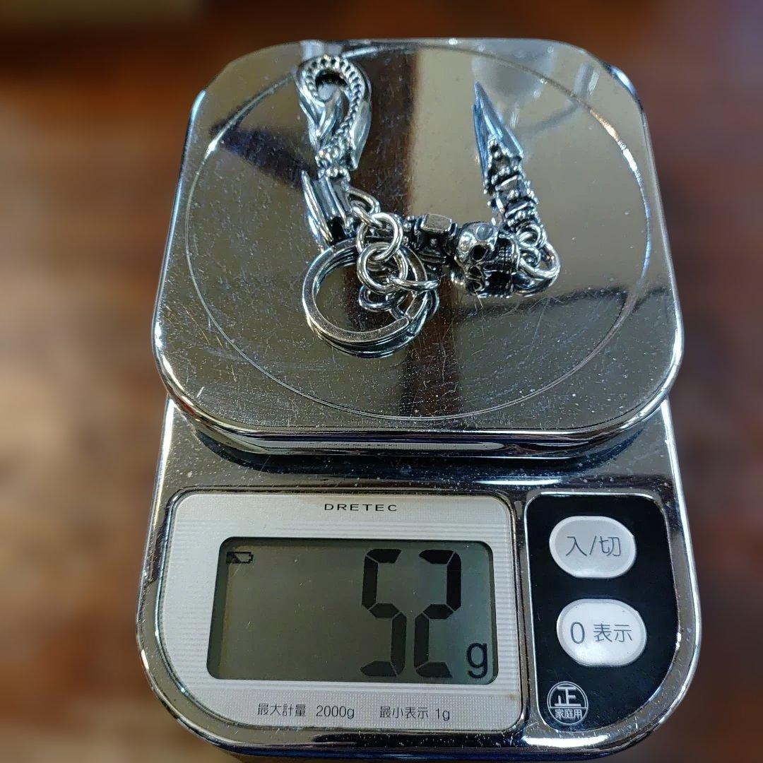 シルバー925トラヴィスワーカー　タイプSILVER925 キーチェーン　52g