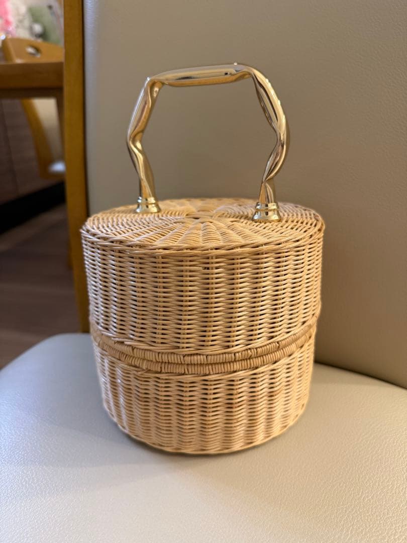 manimaris マニマリス　パンケーキ　かごバッグ