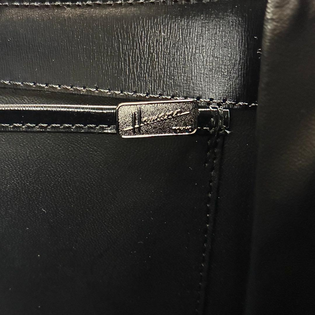 濱野 高級フォーマル ハンドバッグ BLK