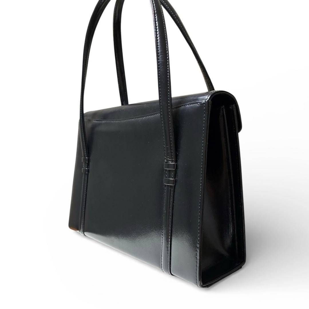 濱野 高級フォーマル ハンドバッグ BLK