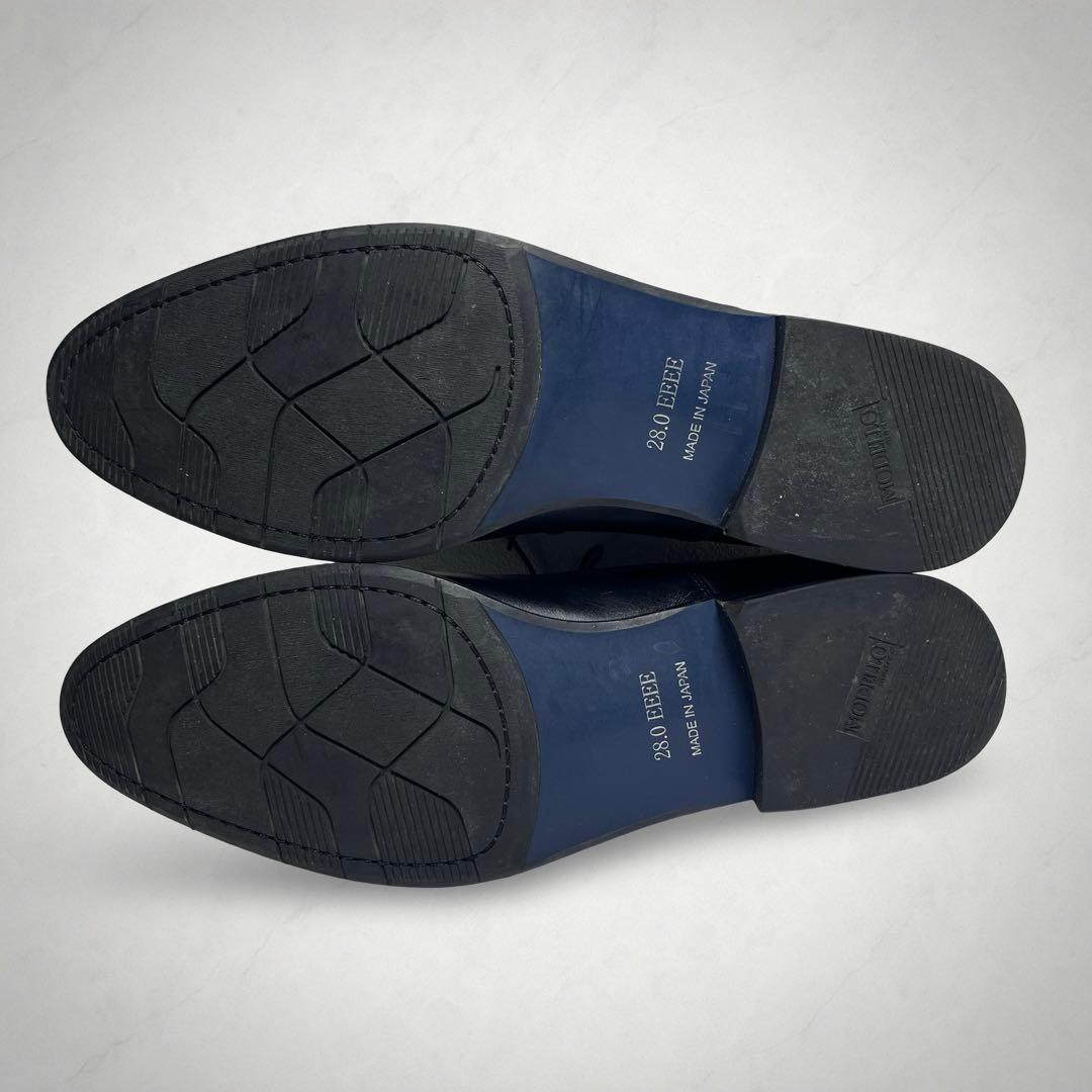 極美品✨マドラスモデロ ビジネスシューズ ストレートチップ 黒