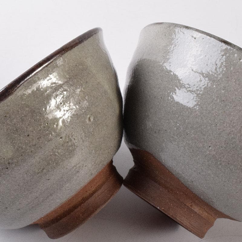 茶道具　福森研晃造　唐津焼　絵唐津　数茶碗　二十客　共箱　V　R8570H