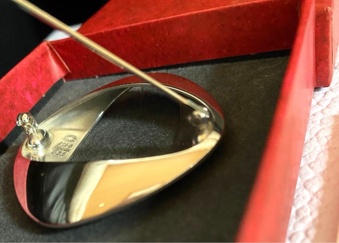 極美品  ピンブローチ Henning Koppel 箱有