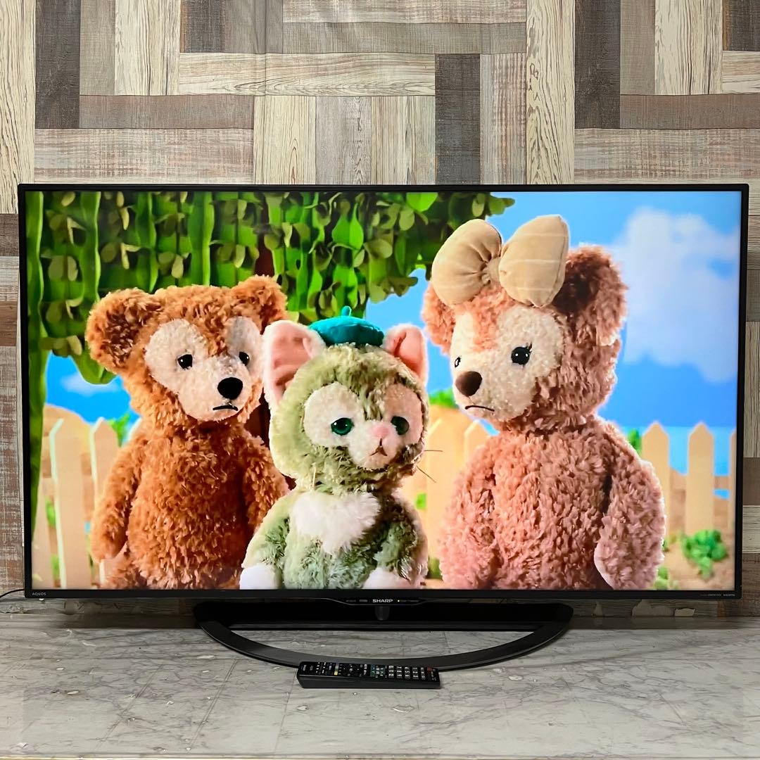 リクエスト価格❣️シャープ 50V型4Kテレビ YouTube.NETFLIX視聴