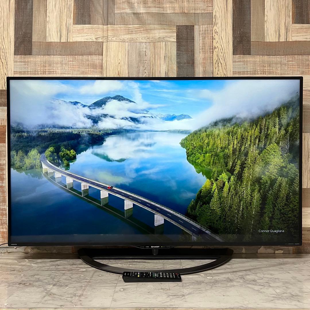 リクエスト価格❣️シャープ 50V型4Kテレビ YouTube.NETFLIX視聴