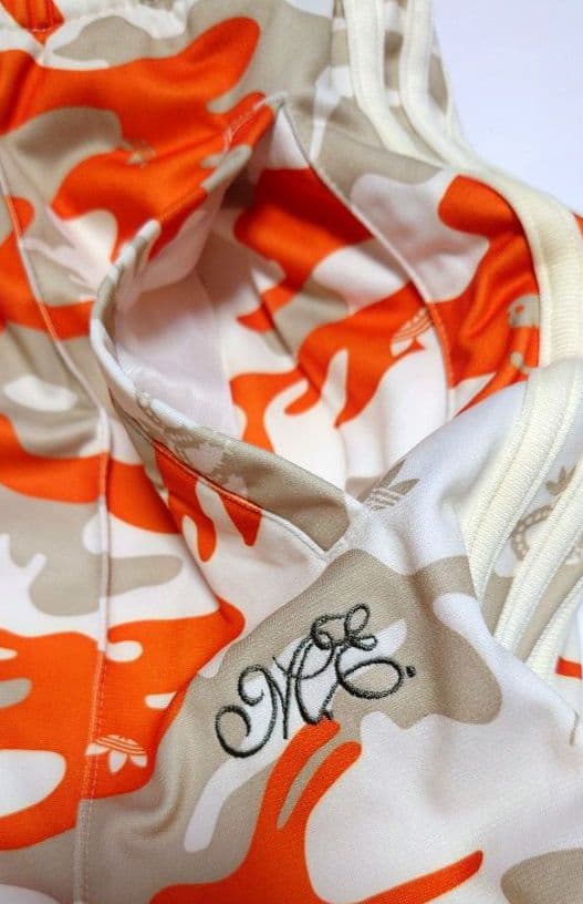 アディダス × ミッシー エリオット 2005年 カモフラ柄 ジャージ上下セット