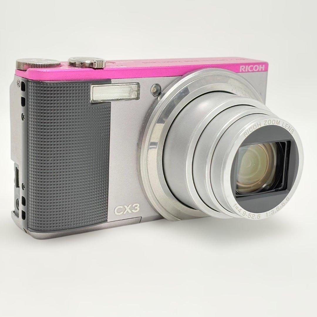 動作品✨RICOH CX3 人気のピンク【スマホ転送OK】送料無料 匿名配送