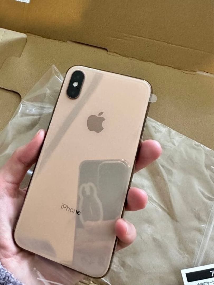 【新品未使用】iPhone Xs Gold 256GB