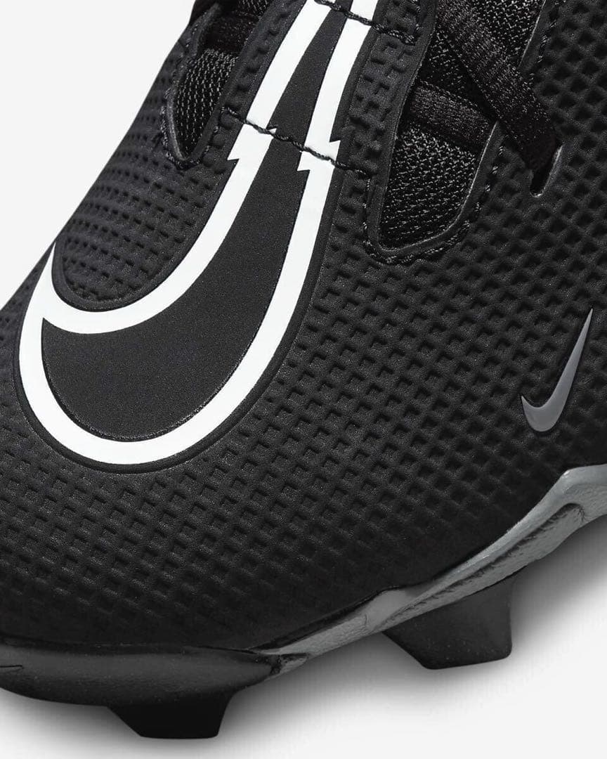 ナイキ アルファ メナス 26cm アメフト スパイク シューズ 靴 黒 584