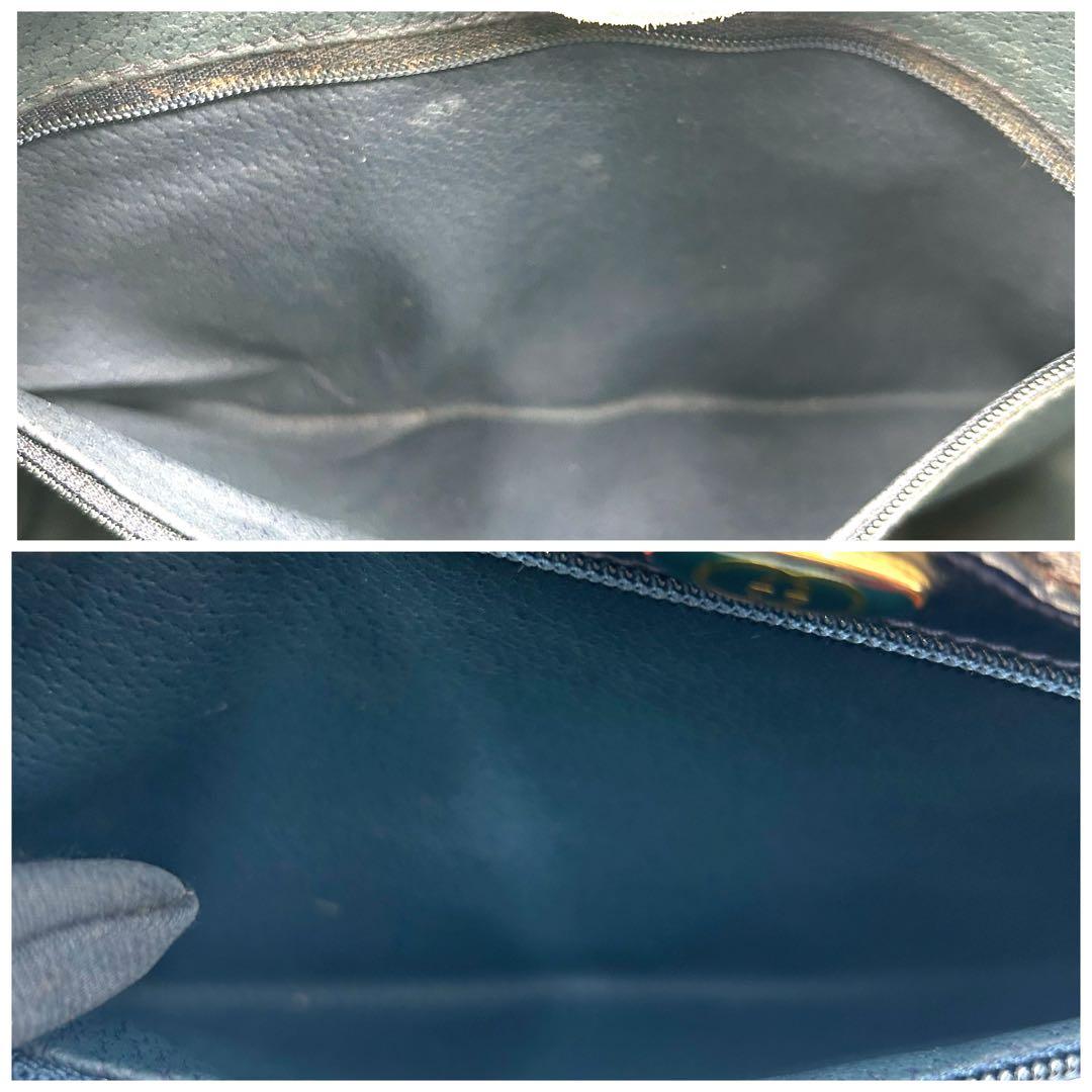 GUCCI　グッチ　シェリーライン　GGスプリーム　PVC 　ショルダーバッグ