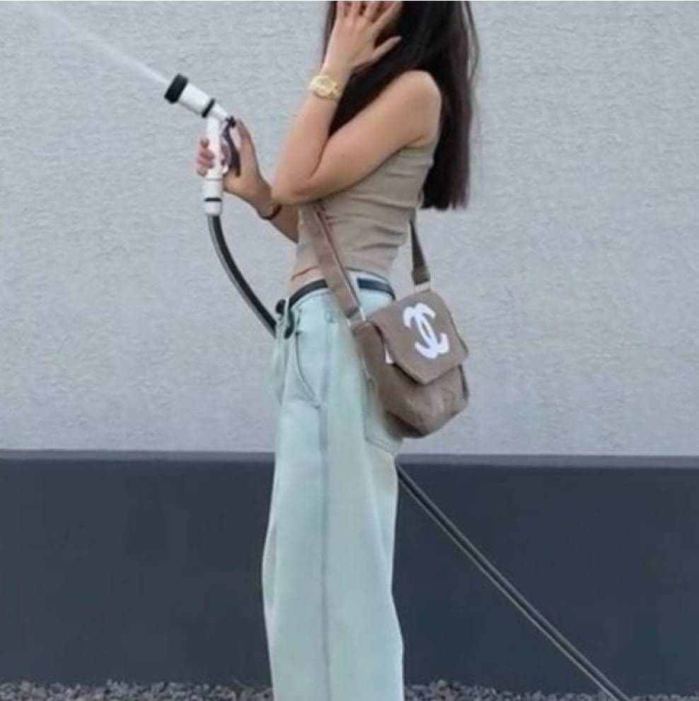 たじさん ショルダーバッグ パイル生地 ベージュ ノベルティ