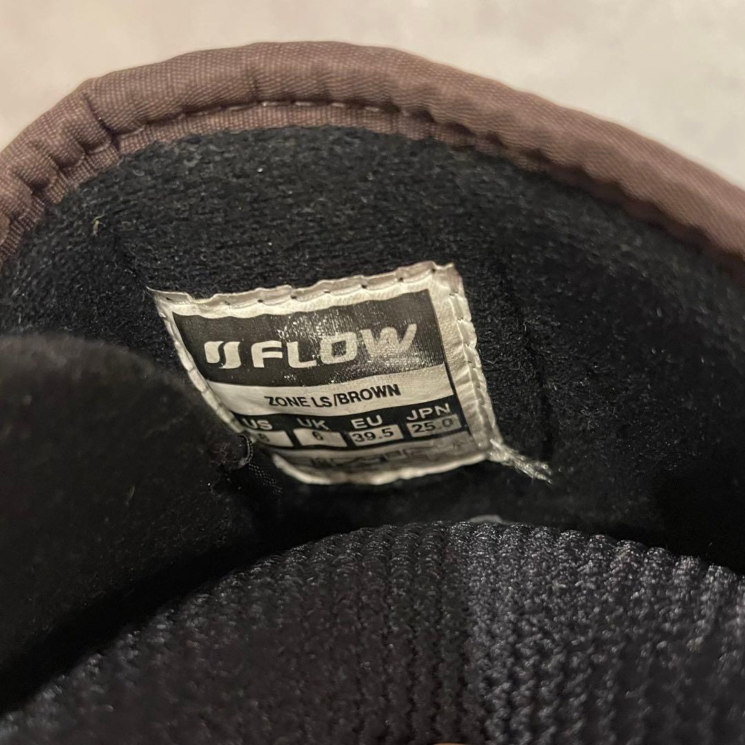 FLOW フロー ZONE BOA スノーボード ブーツ 25cm ブラウン