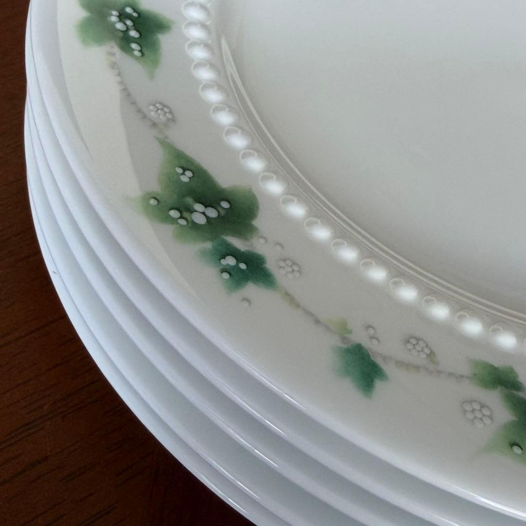 【美品】クリスチャンディオール★アイビー★ケーキ皿　5枚