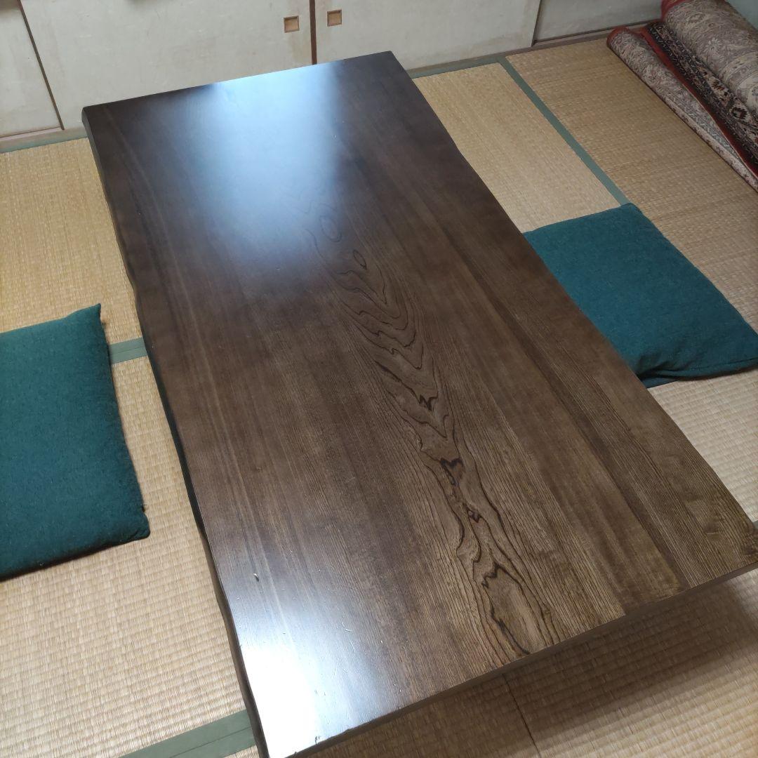 カリモク天然木座卓