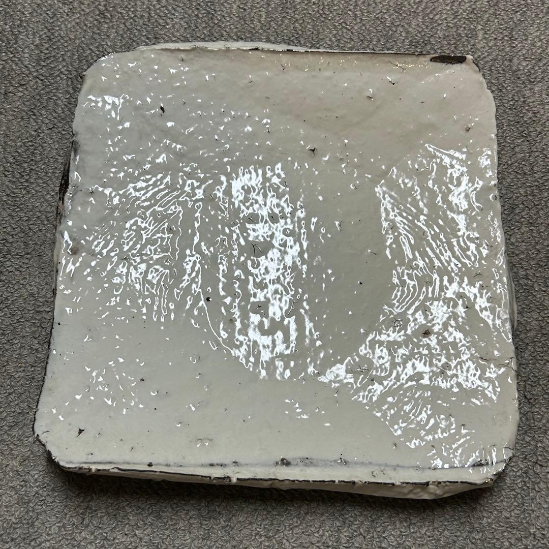 辻村史朗　粉吹八寸　皿