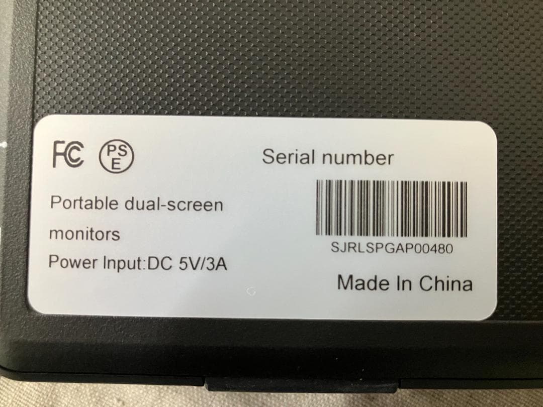 ピ*ಣ様 14インチ 2画面ディスプレイ180°回転 折りたたみ式FHD IPS