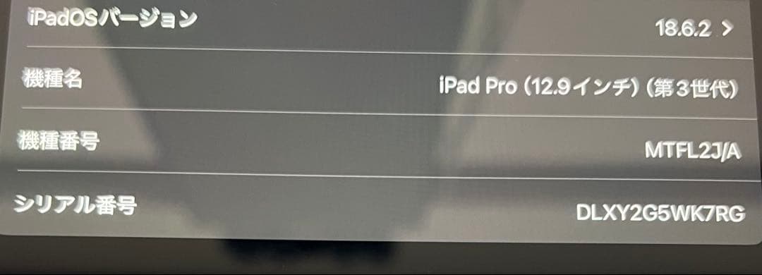 {最終値下} iPad Pro12.9インチ(第3世代)Wi-Fi 256GB