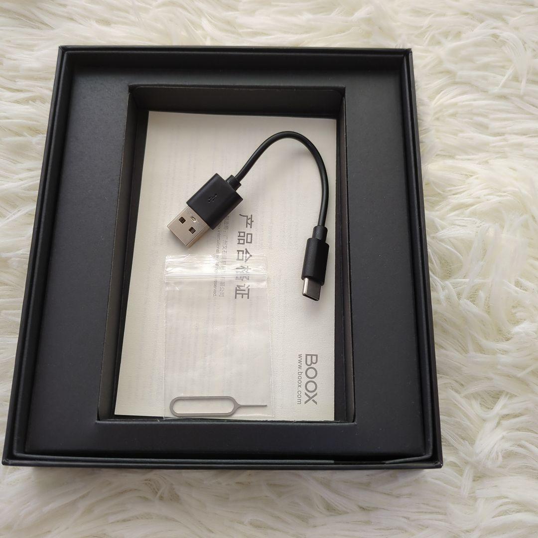 【美品】ONYX BOOX Leaf2 ブラック（ケース付き）電子書籍リーダー