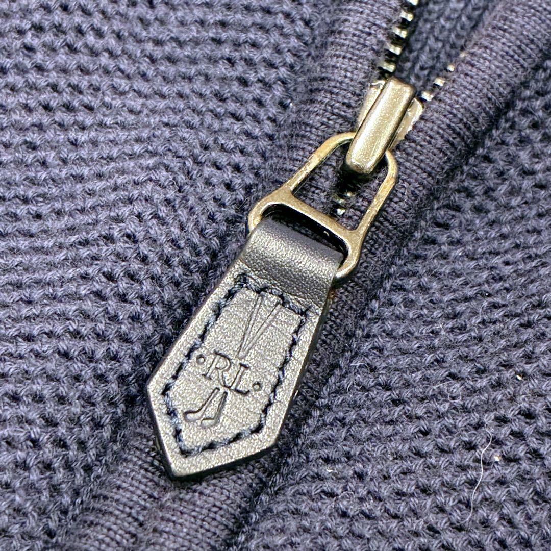 POLO RALPH LAUREN ジップアップニット　ビッグポニー　刺繍