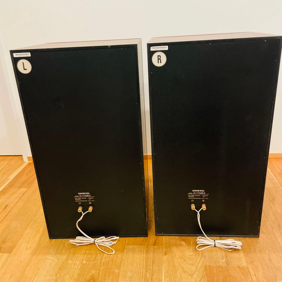 ② ONKYO ロングセラー 大型3wayスピーカー D-77MRX (L)