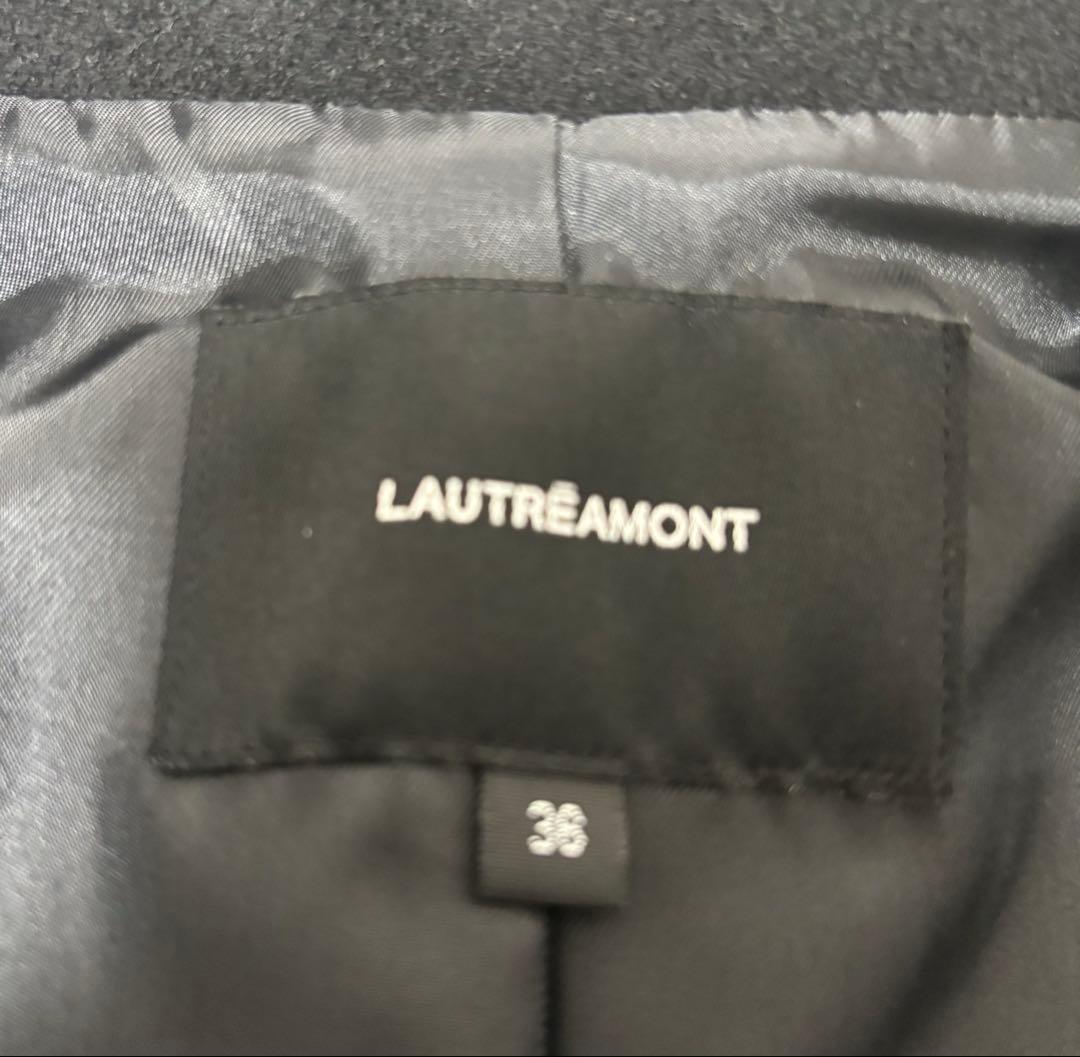 極美品⭐︎ロートレアモン　ネオアルティウールショートコート　ピーコート　36 黒