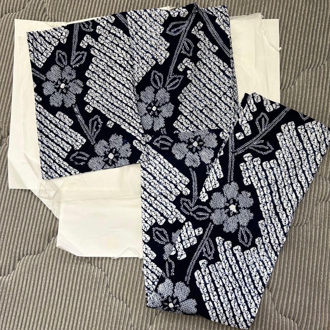 【新品】絞り浴衣 帯 セット
