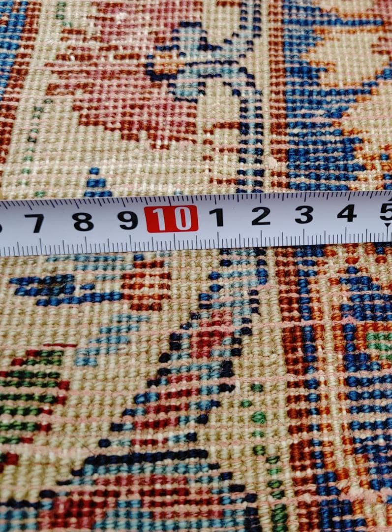 ペルシャ絨毯 ペルシャヴィンテージラグ 220x146 手織り オールド