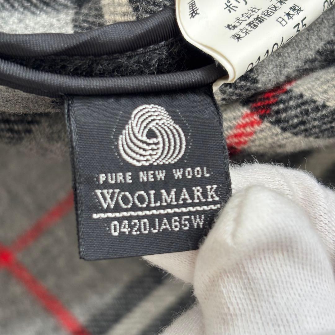 BURBERRY バーバリー ノバチェック ウール×カシミヤ ダッフルコート