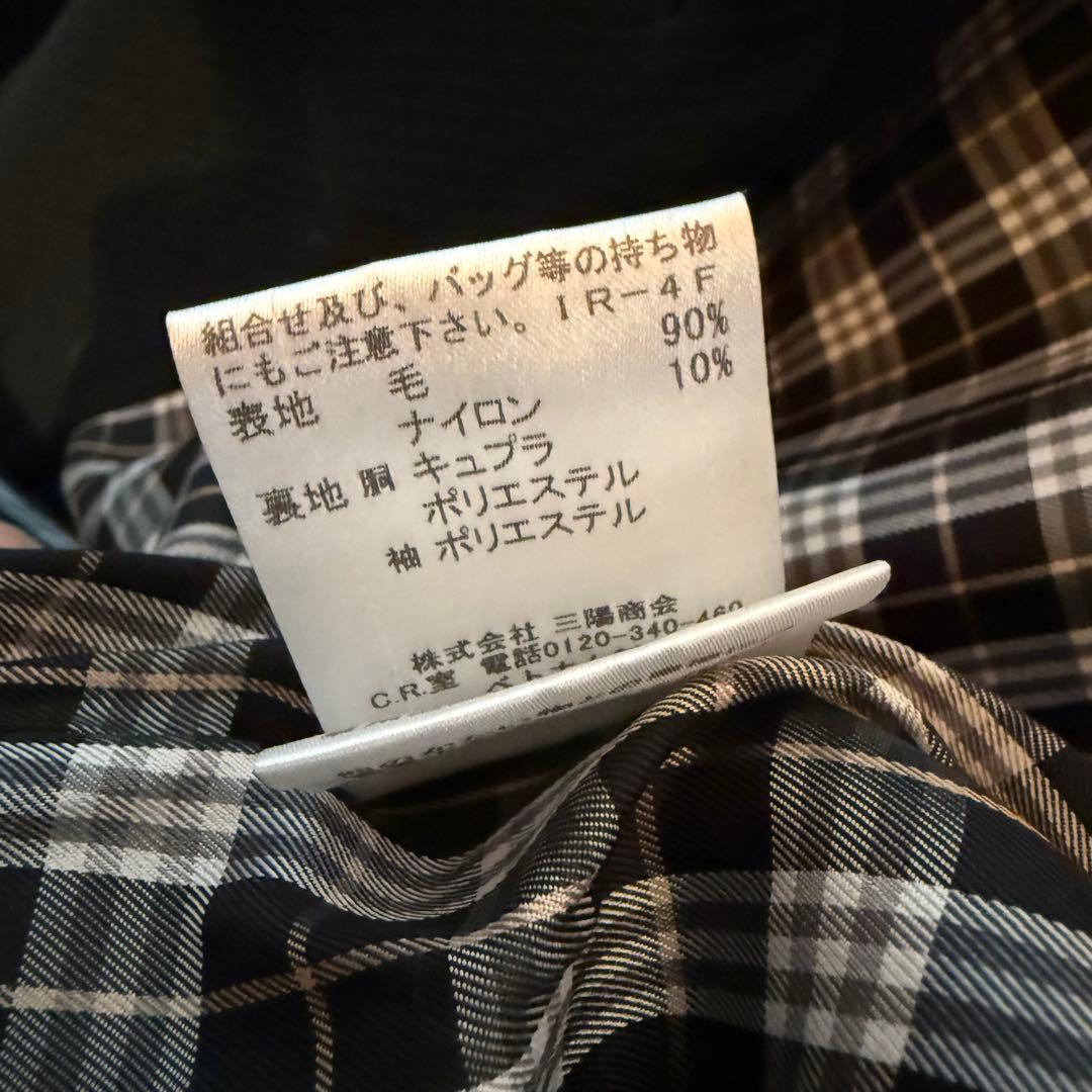 BURBERRY BLUE LABEL バーバリー ブルーレーベル ウールコート