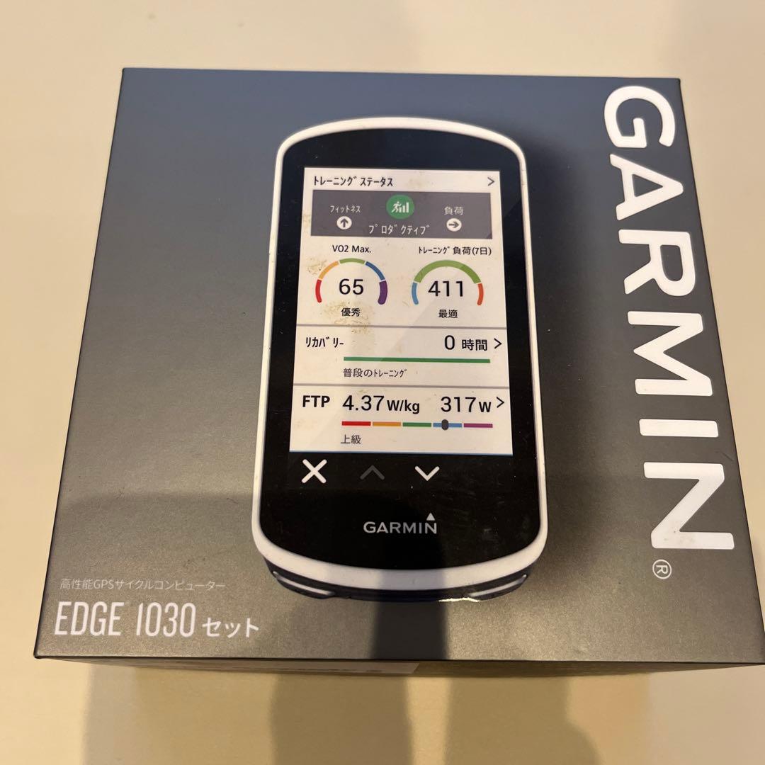 【極美品・フルセット】Garmin Edge 1030 セット（センサー類完備）