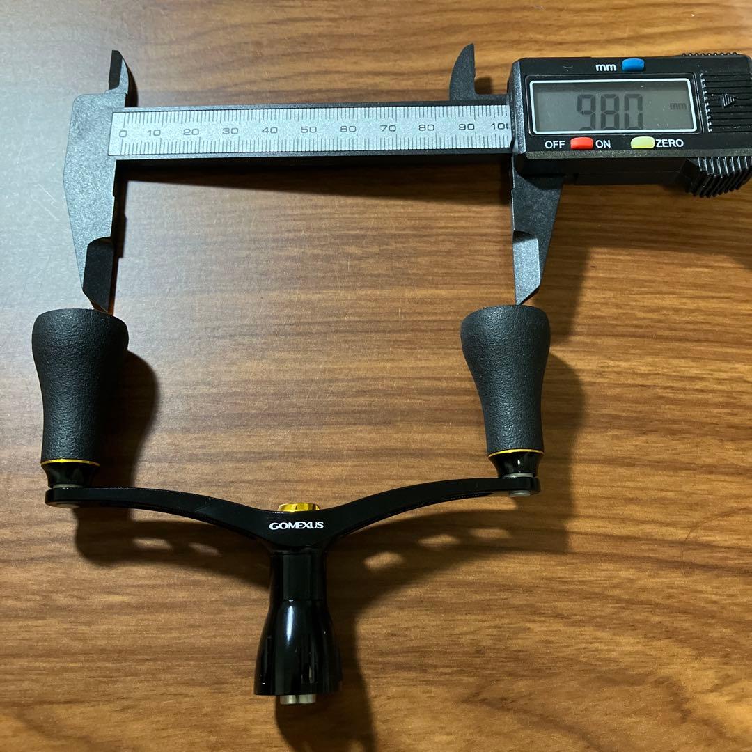 美品　リブレ　カスタムバランサー　ダイワ用　ゴメクサス　カスタムダブルハンドル