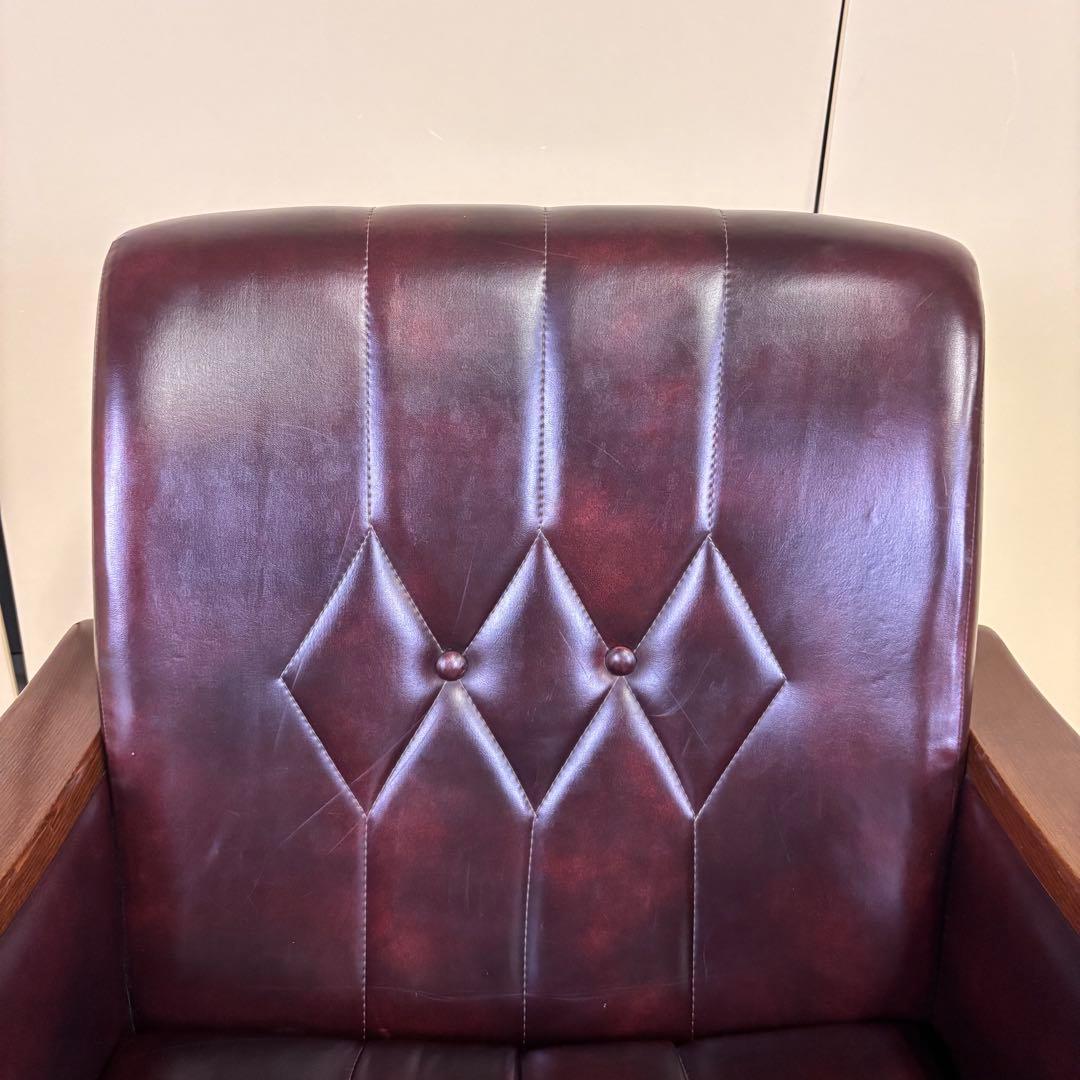 １人掛けソファ　程度良好　ミッドセンチュリー　ヴィンテージ　レトロ　アームチェア