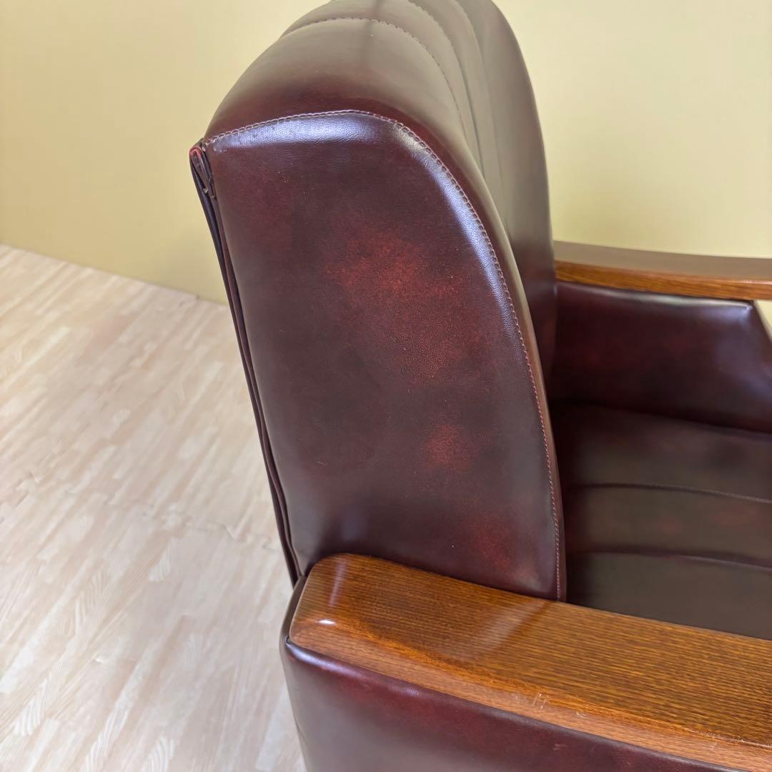 １人掛けソファ　程度良好　ミッドセンチュリー　ヴィンテージ　レトロ　アームチェア